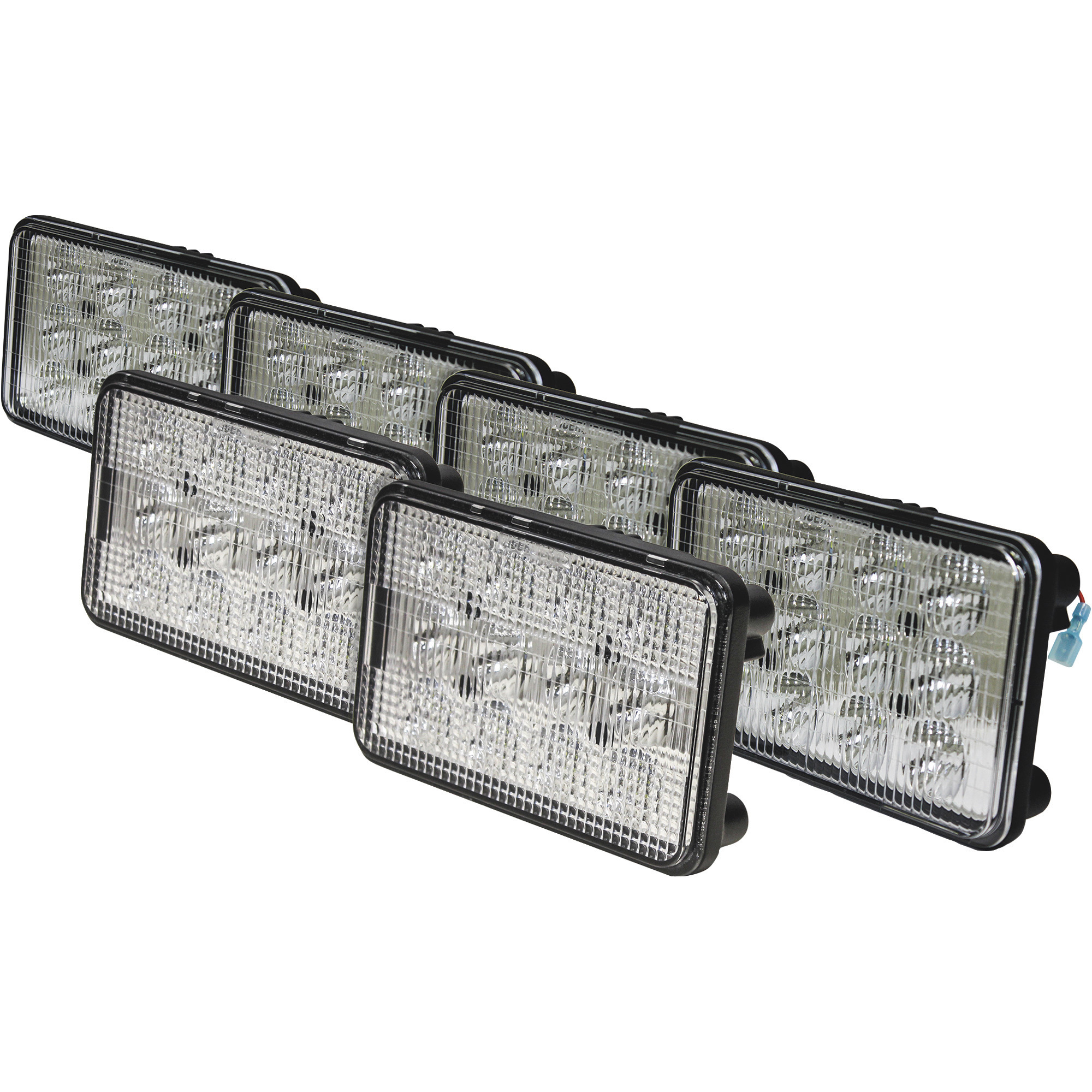 Tiger Lights LED Flood/Spot Combine Light Kit - 360 Watts, 6 Lights with 12 LEDs, 21,000 Lumens, Model# TL2388-KIT
